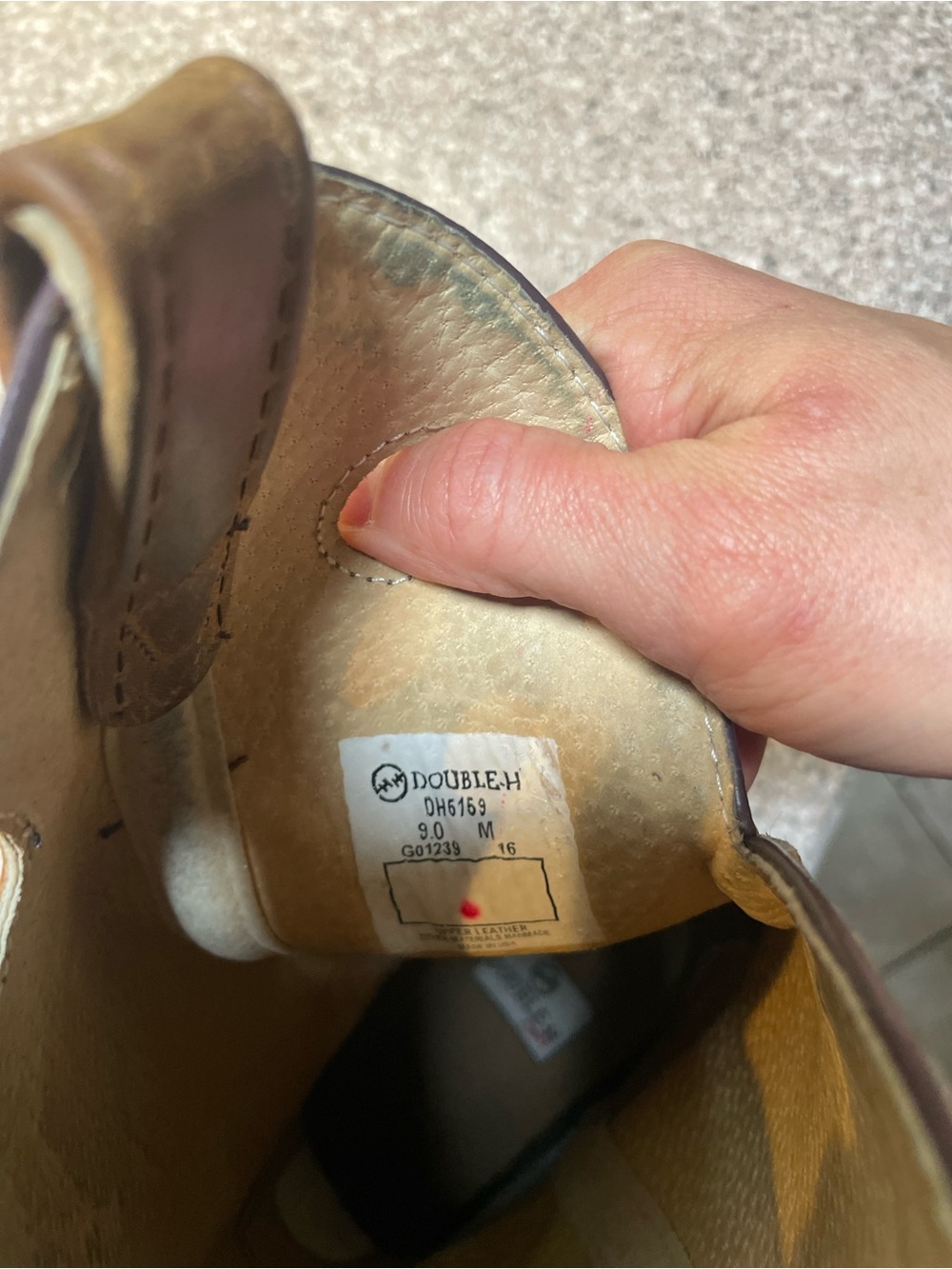 Double H Daniella buckaroo boot - Picture 5 of 5